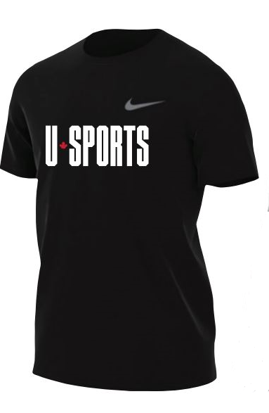 U SPORTS Team Nike S S T Shirt Black Men