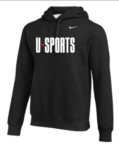 U SPORTS Team Nike Fleece Hoodie (Dark Grey - Women)