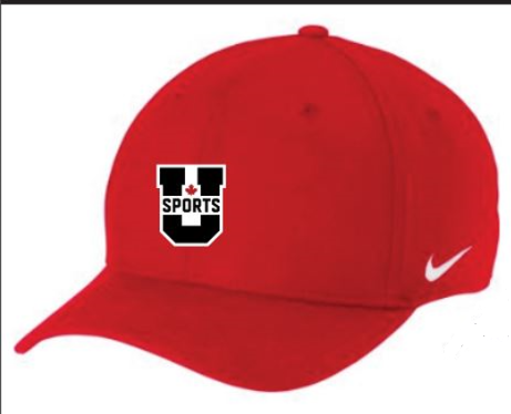 U SPORTS Team Nike Featherlight Baseball Cap (Red)